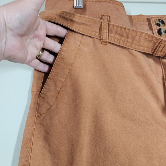 NWT CAbi Paper Bag Pants, sz 10 - Picture 4 of 10